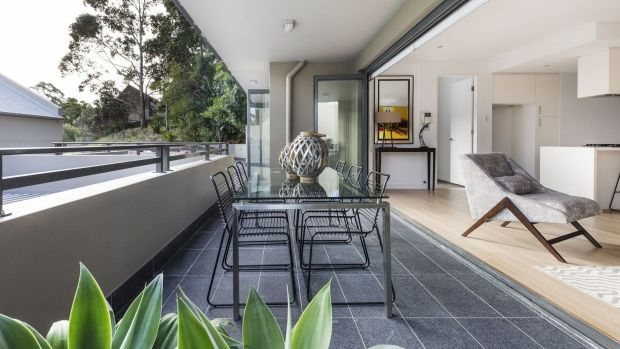 Apartments with large outdoor areas see high demand